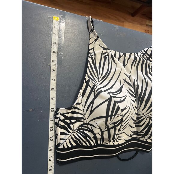 Swim By Cacique Womens Bikini Top Size 26 Beach Vacation Resort Tropical Cruise - Picture 4 of 8